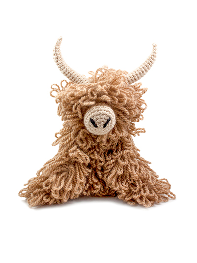 morag crochet highland cow toft amigurumi